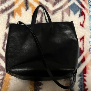 Madewell Zip Top Transport Carryall Bag with Extra Crossbody Strap Included